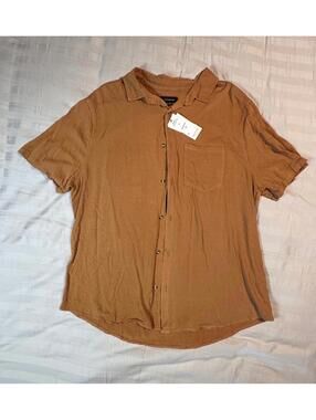 Men's Cotton On Shirt Size XXL Button Up New with Tags